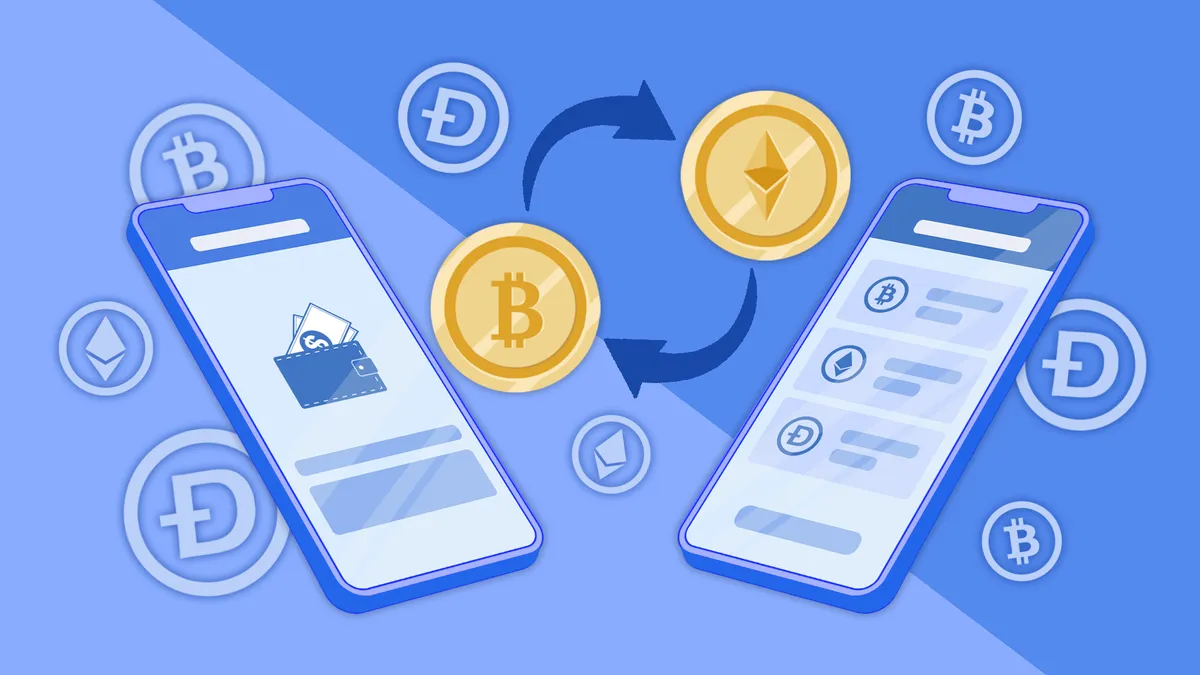 Bitcoin trading platform with news feed and market analysis updates